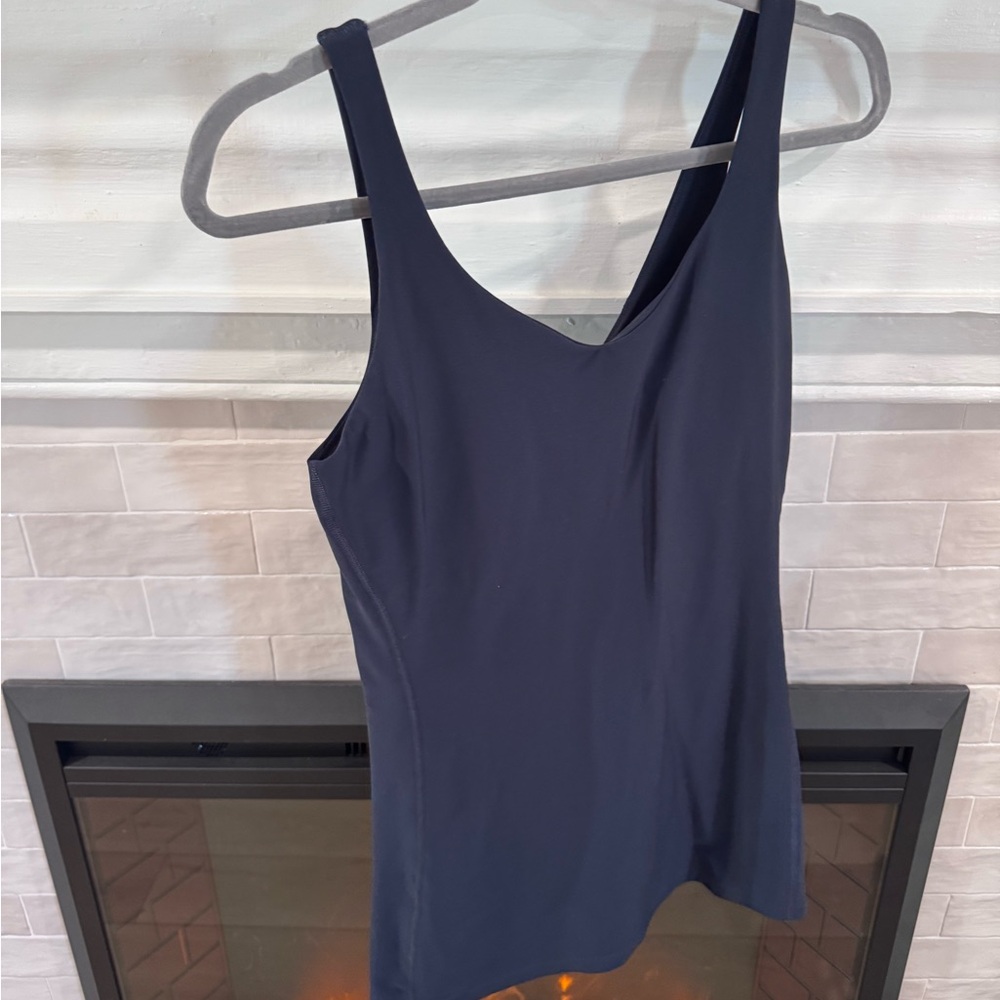 Old Navy Dark Blue Women's Tank athletic dress